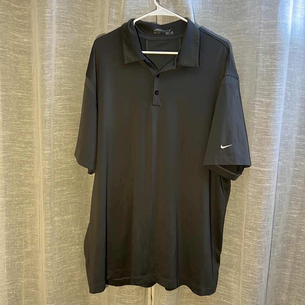 XXL Grey Nike Golf Dri-fit Polo